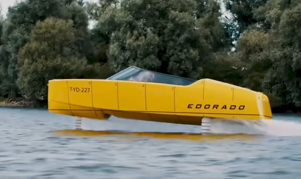 8S Prototype Hydrofoil Eboat