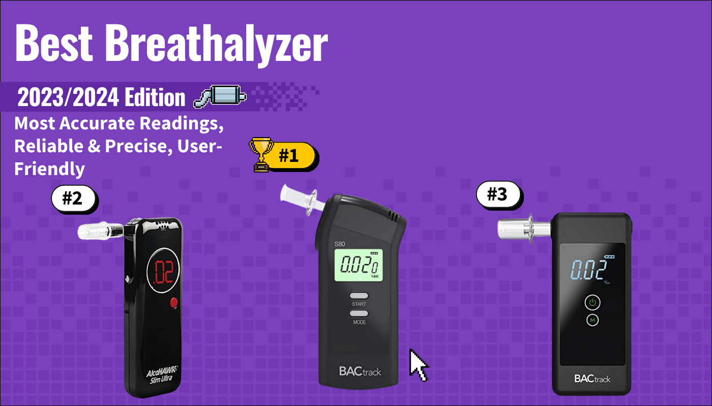 best breathalyzer featured image that shows the top three best car accessorie models