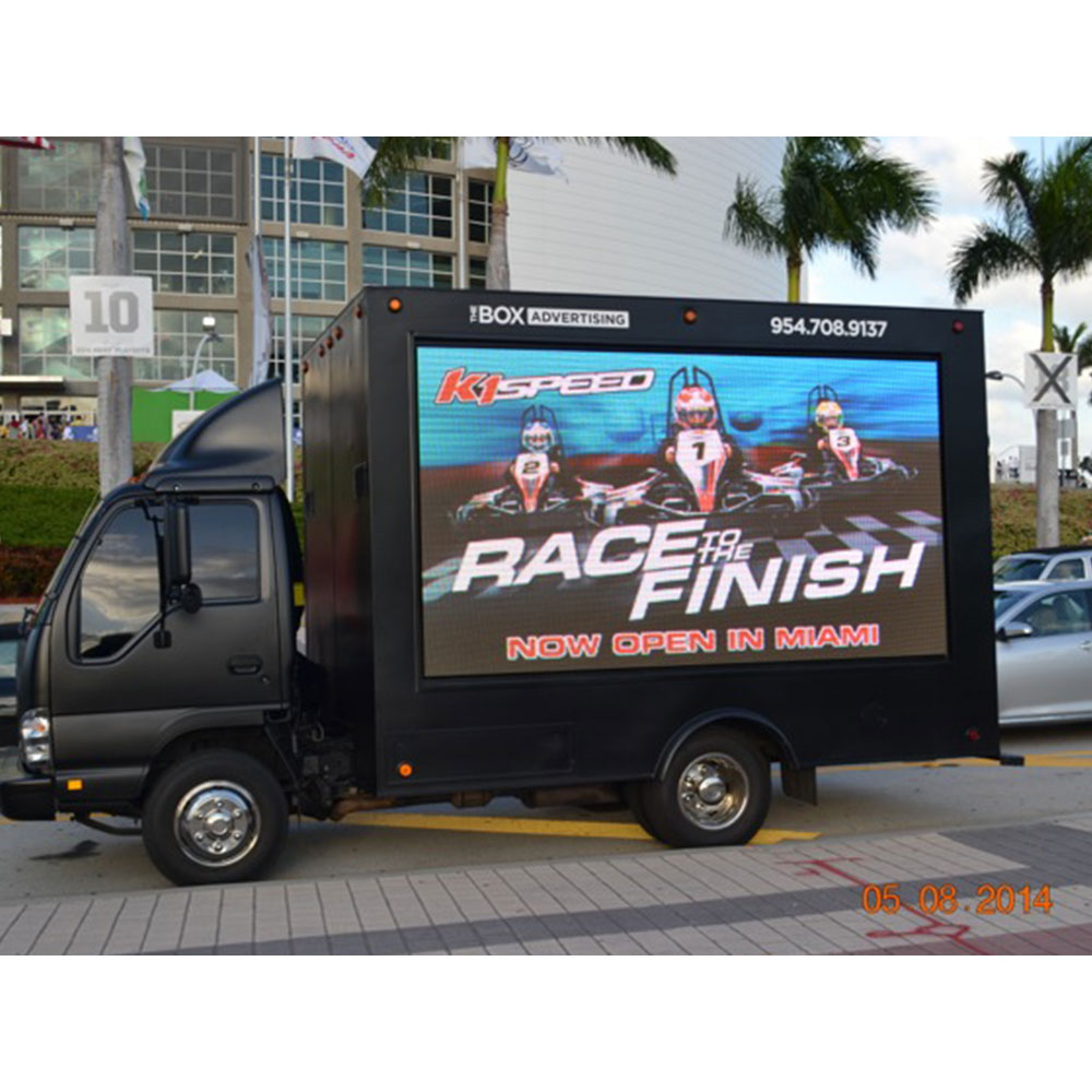 Mobile Digital Advertising Van