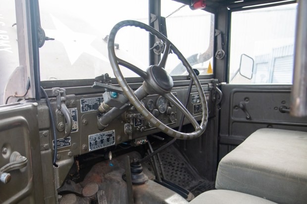 Dodge M37 interior