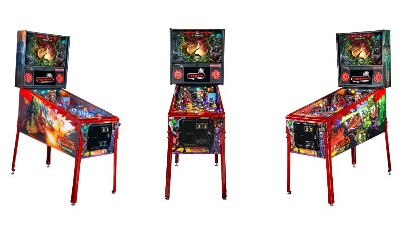 Dungeons and Dragons pinball