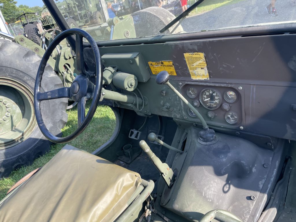 Ford M151 MUTT Interior