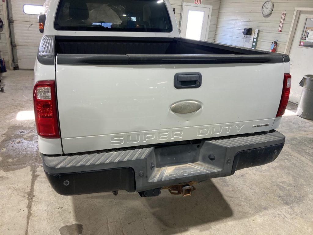 Ford Tailgate with Built-In Step