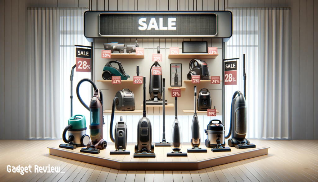 Vacuum cleaners on sale