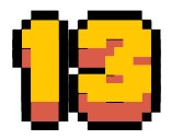 GR video game font 13