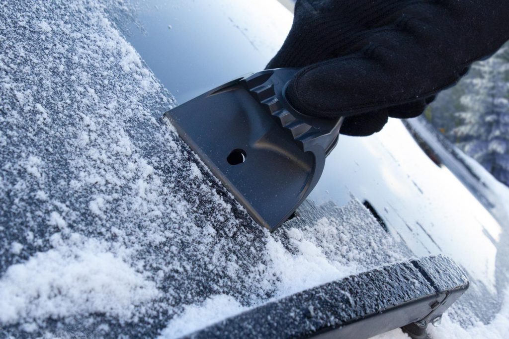 Ice Scraper Mitt