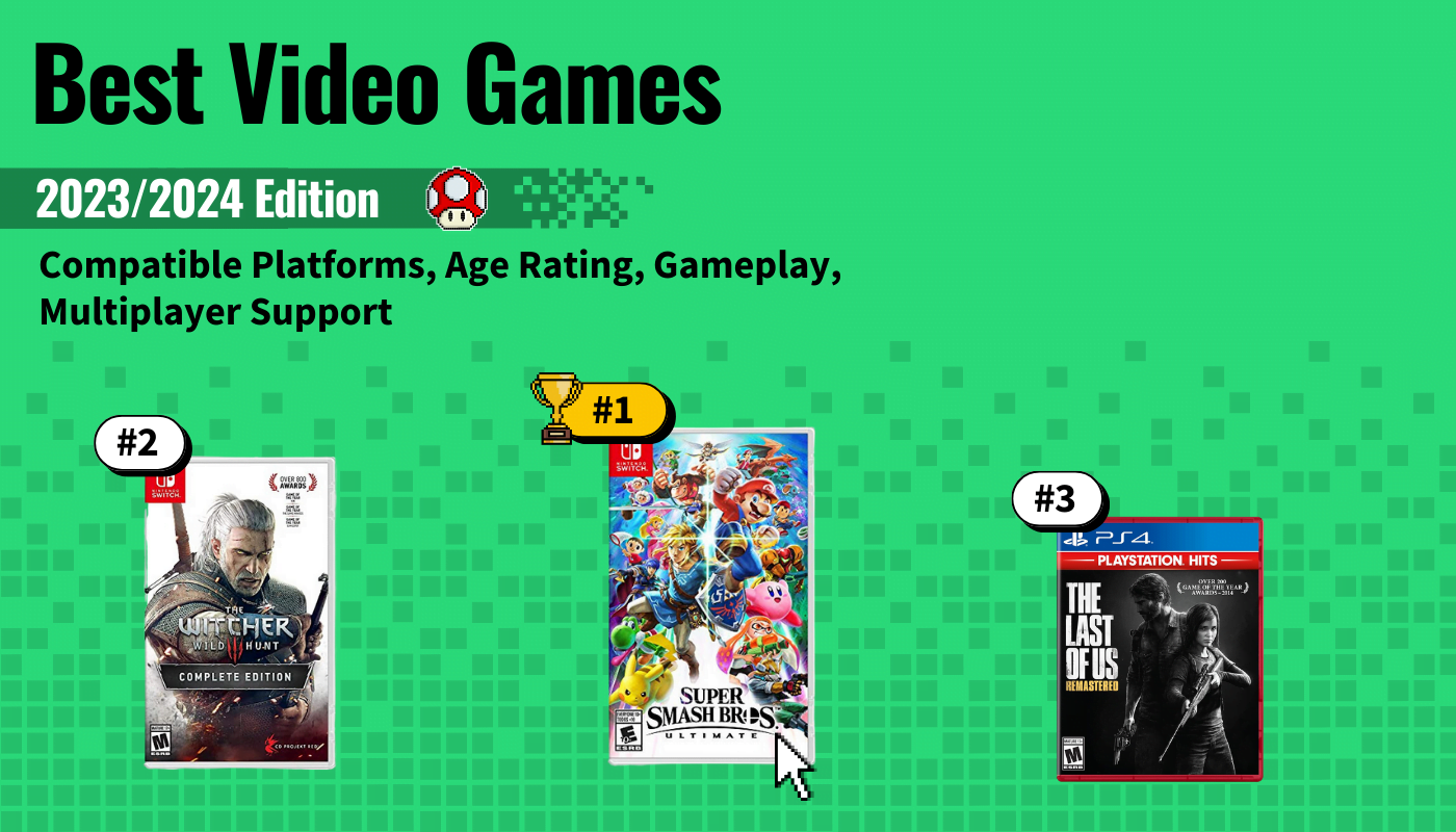 best video games featured image that shows the top three best video game models