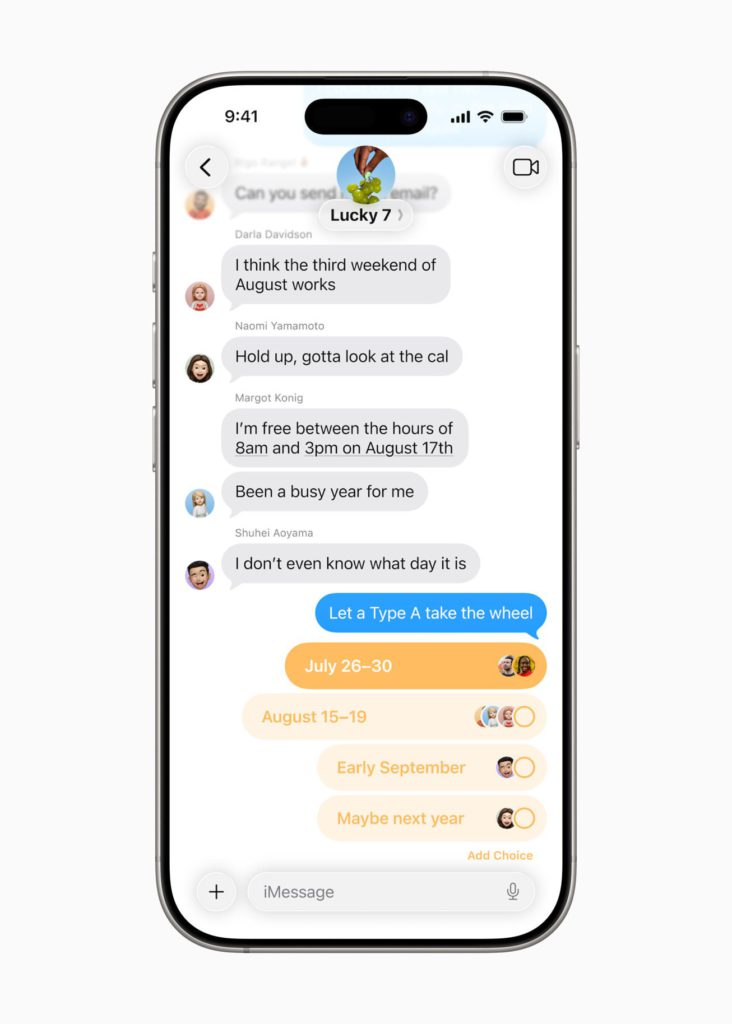 Polls In Messages