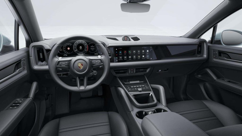 Porsche Cayenne interior