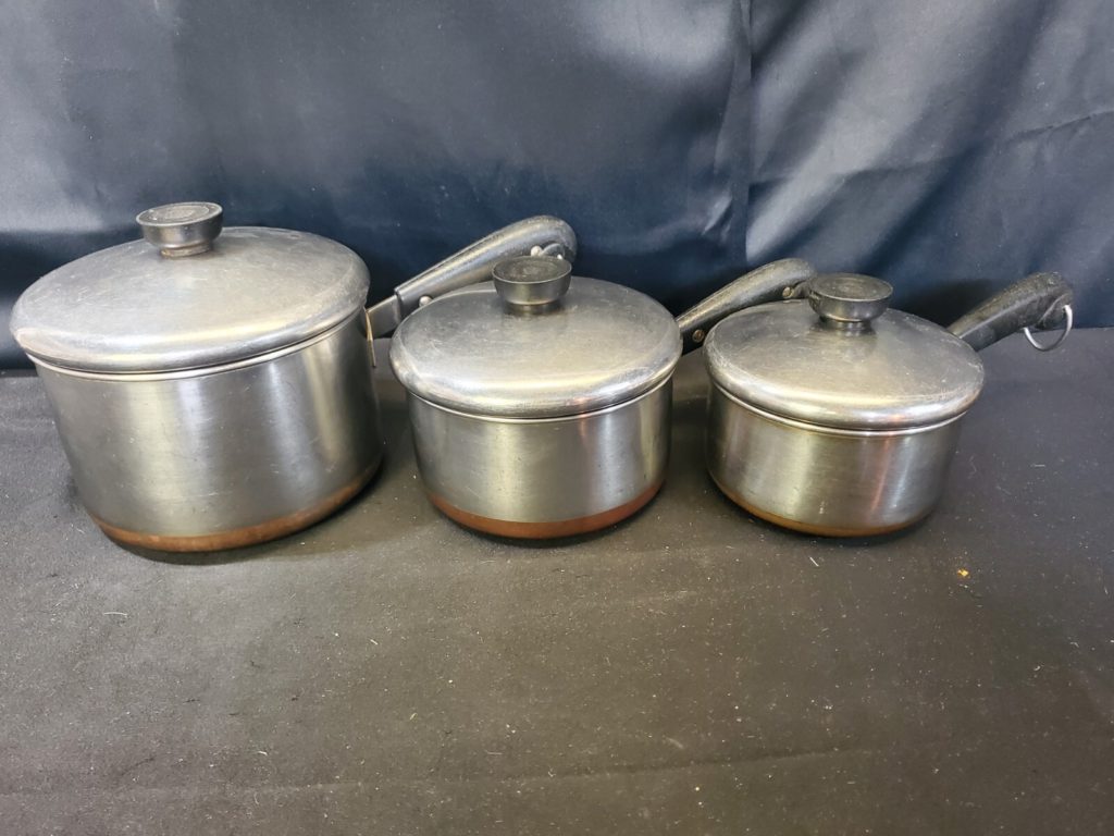 Revere Ware Copper Bottom Cookware