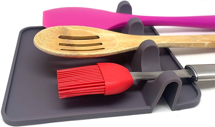 Silicone Utensil Rest and Spoon Holder