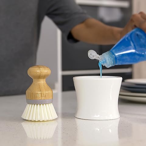 Bubble Up Brush and Soap Dispenser