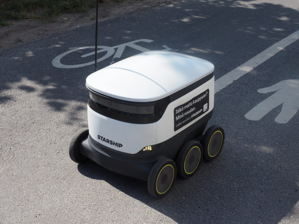Starship delivery robot