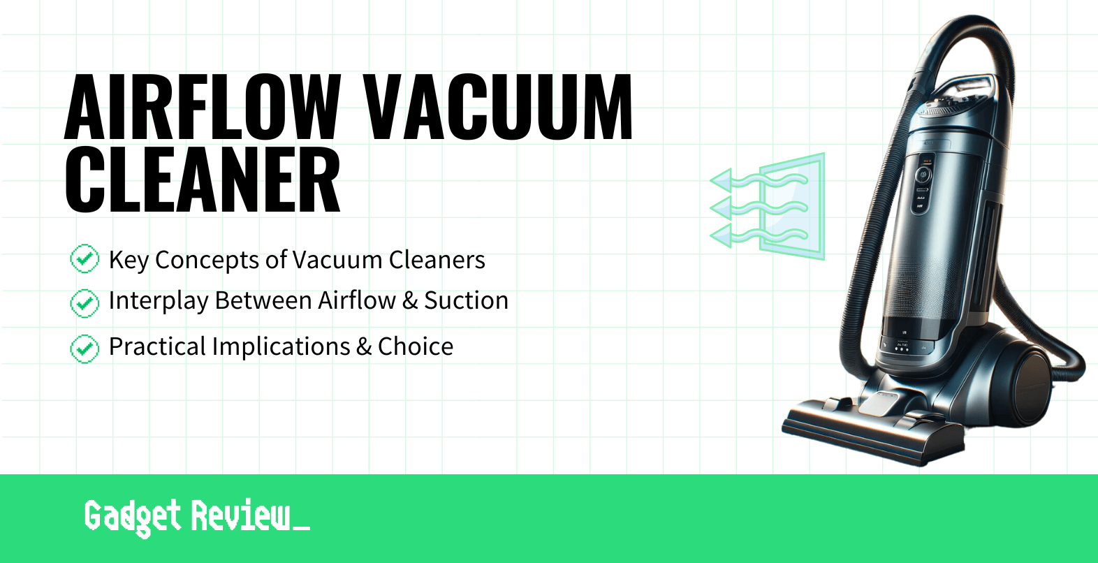 airflow vacuum cleaner guide