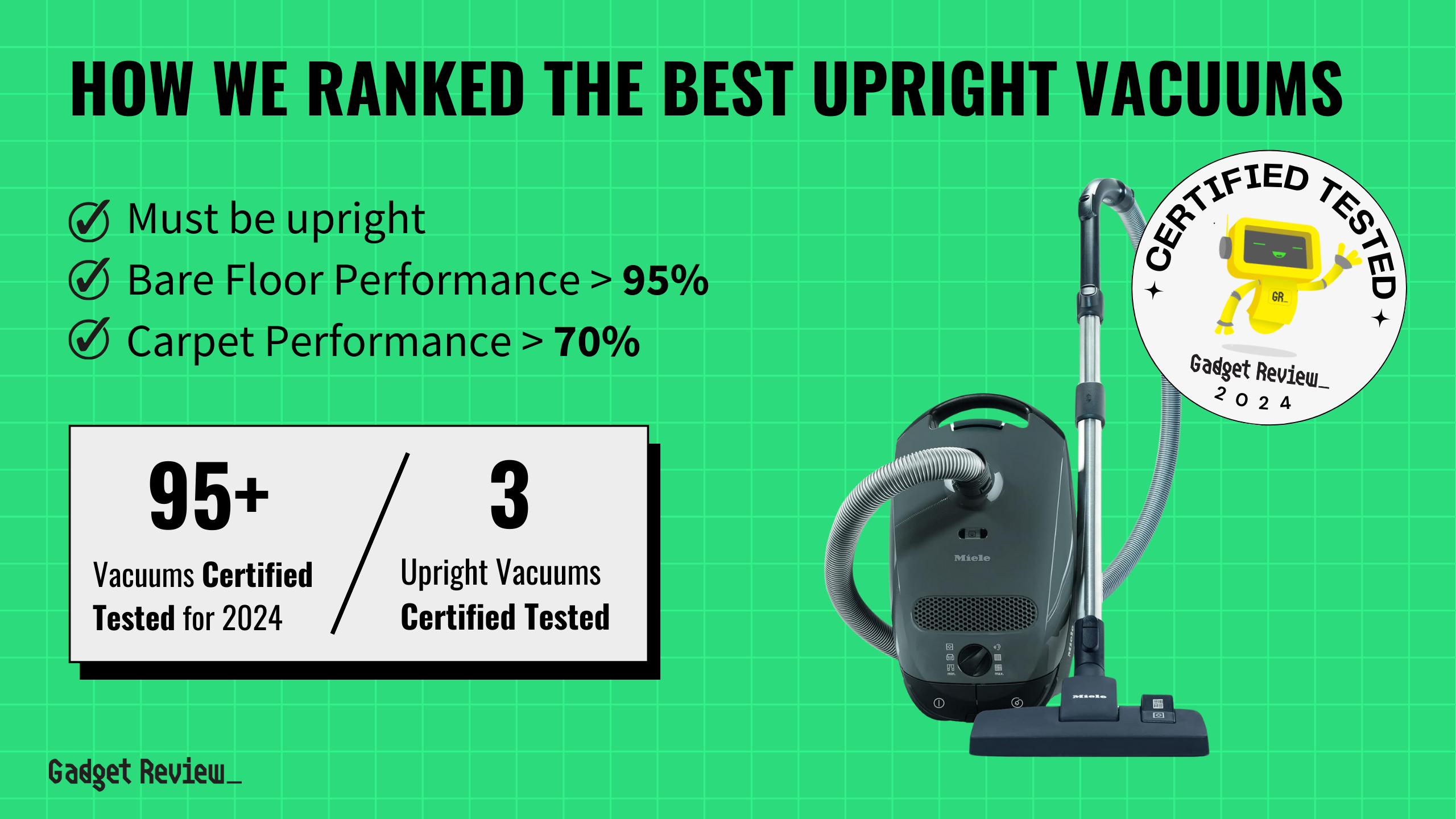 best upright vacuum guide that shows the top best vacuum cleaner model