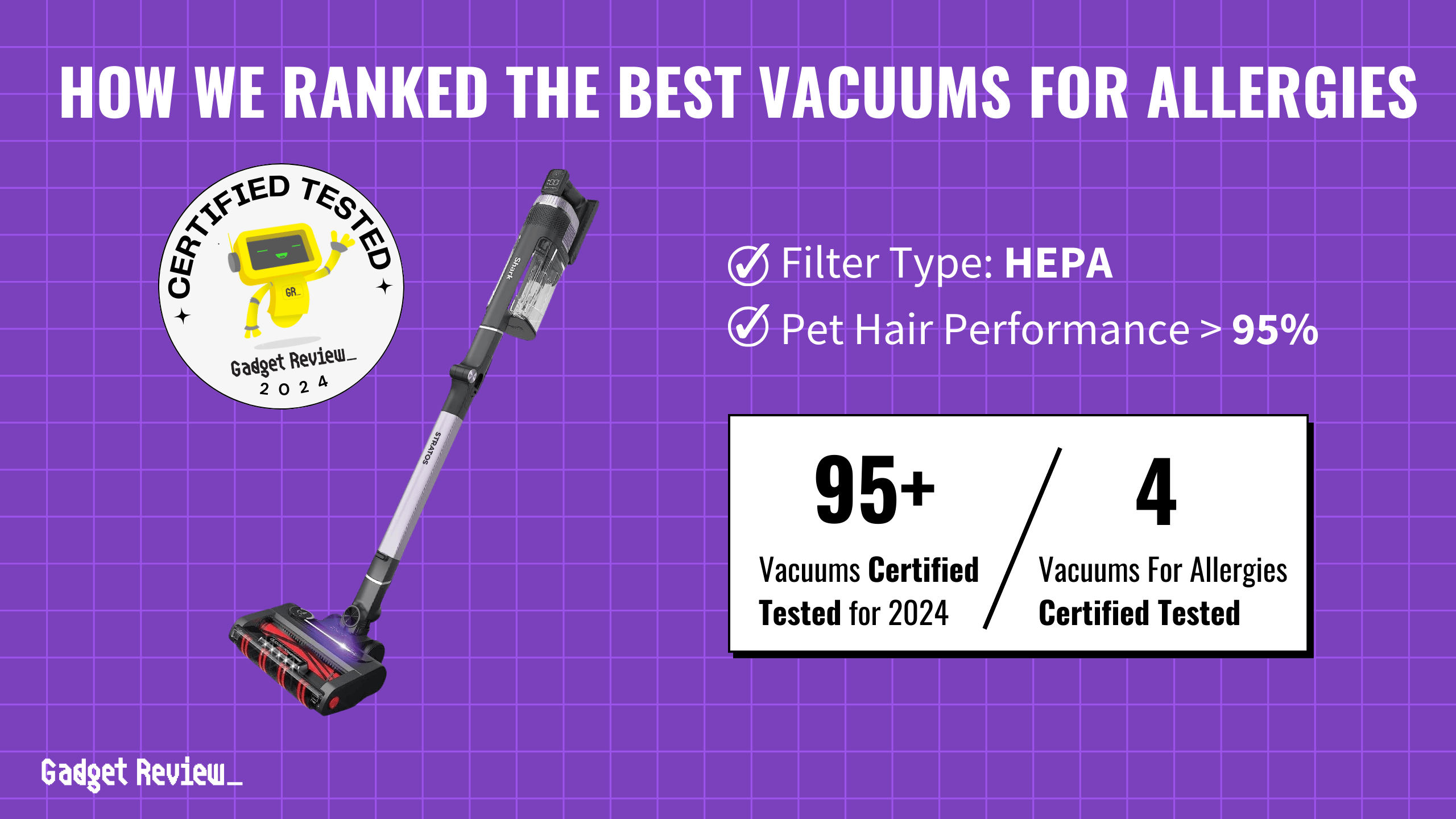 The 4 Best Vacuums for Allergies in 2025