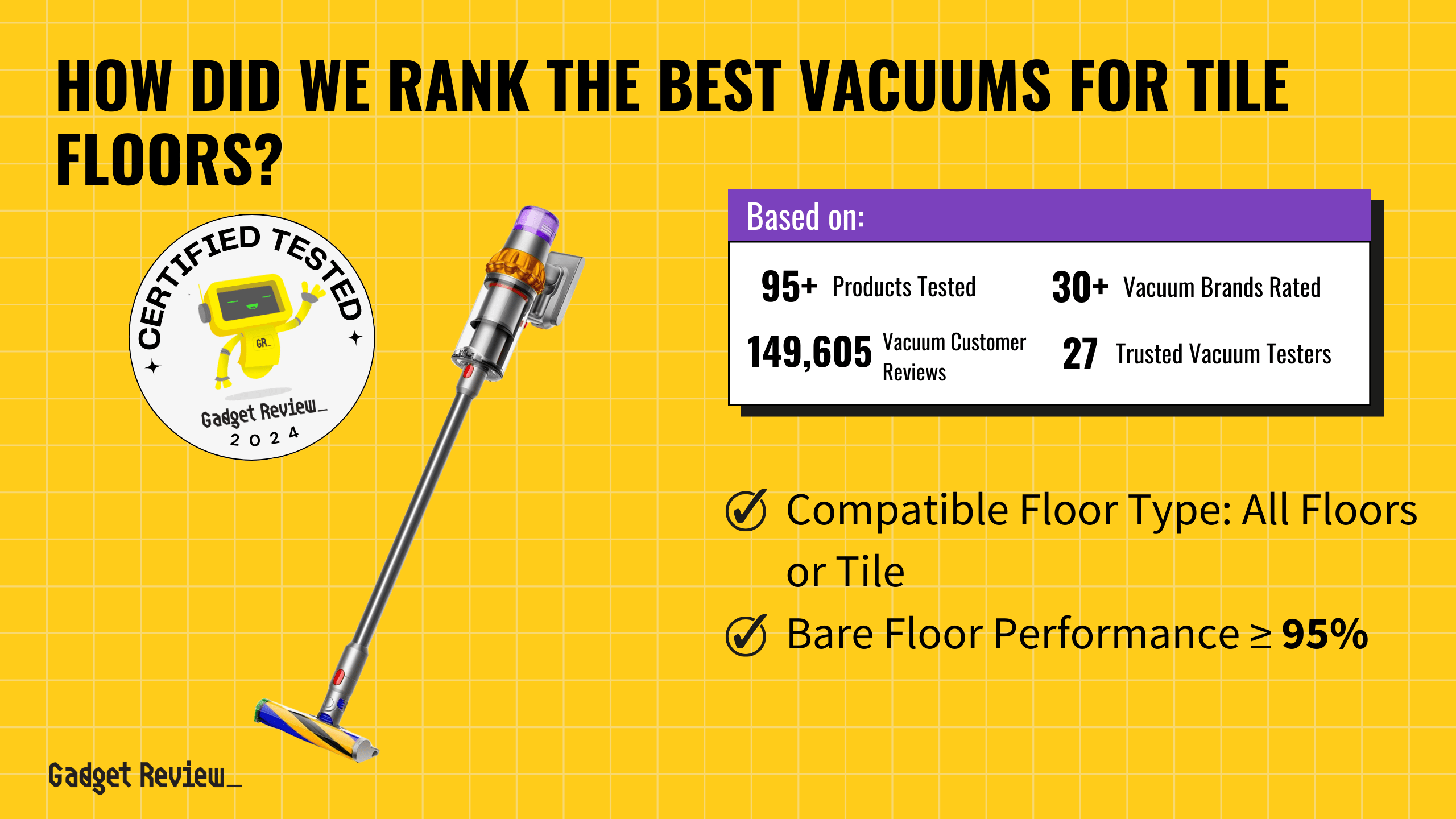 4 Top Vacuums for Tile Floors of 2025 Ranked