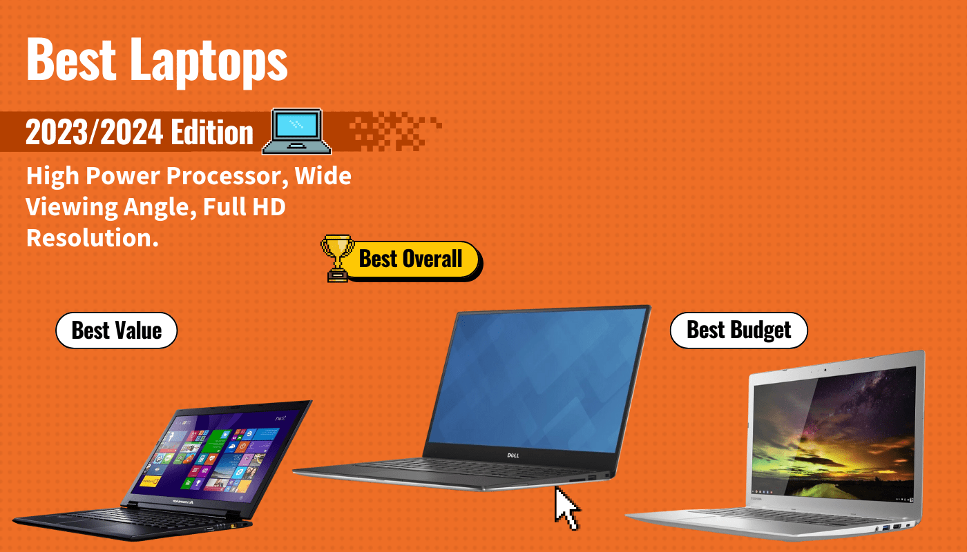 best laptops featured image that shows the top three best laptop models