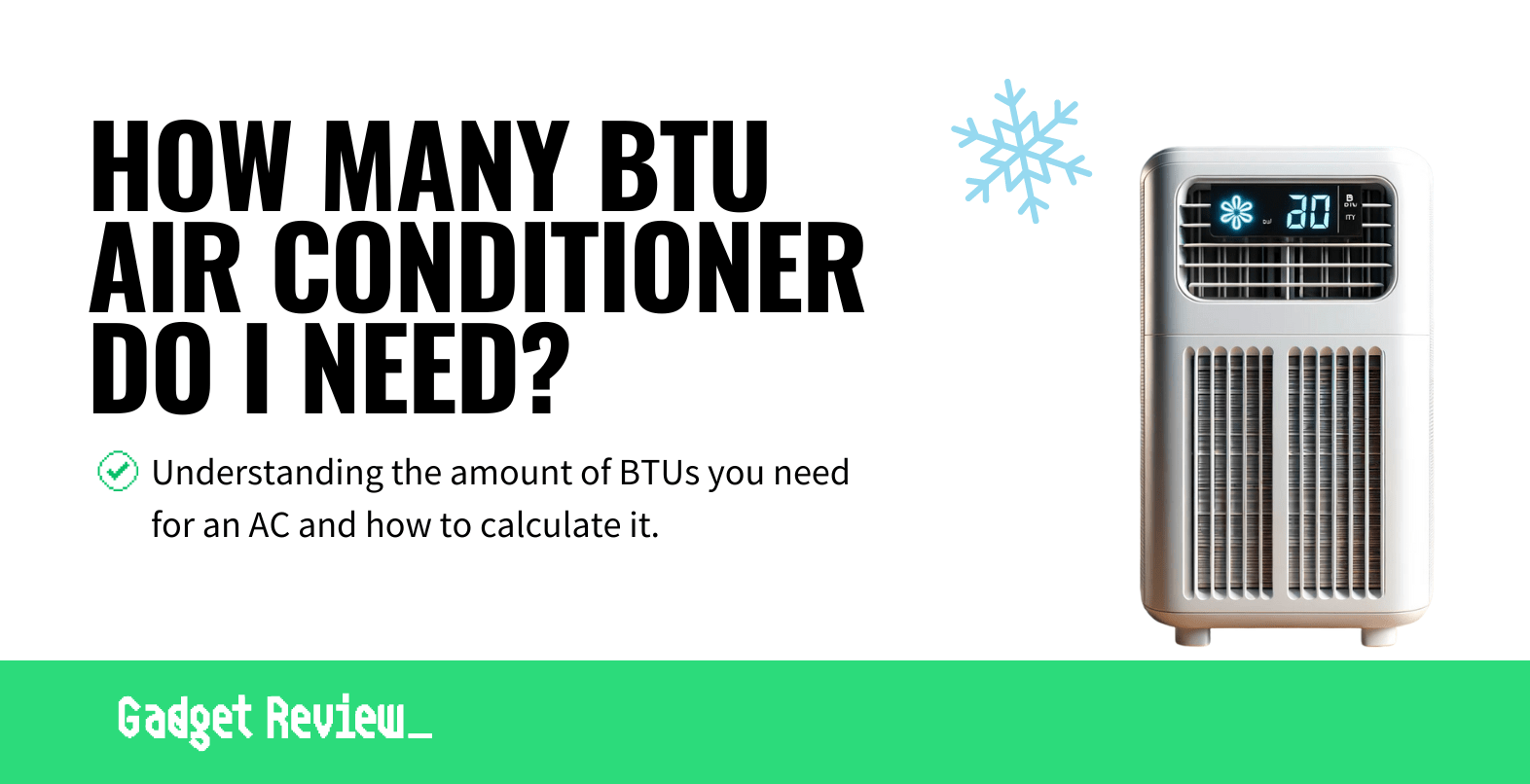 how many btu air conditioner do i need guide
