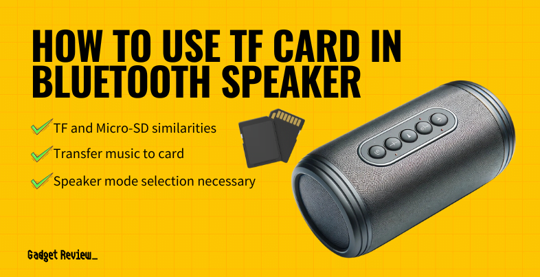 How to Use Micro-SD Cards in Bluetooth Speakers