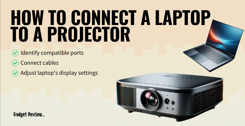 how to connect laptop projector guide